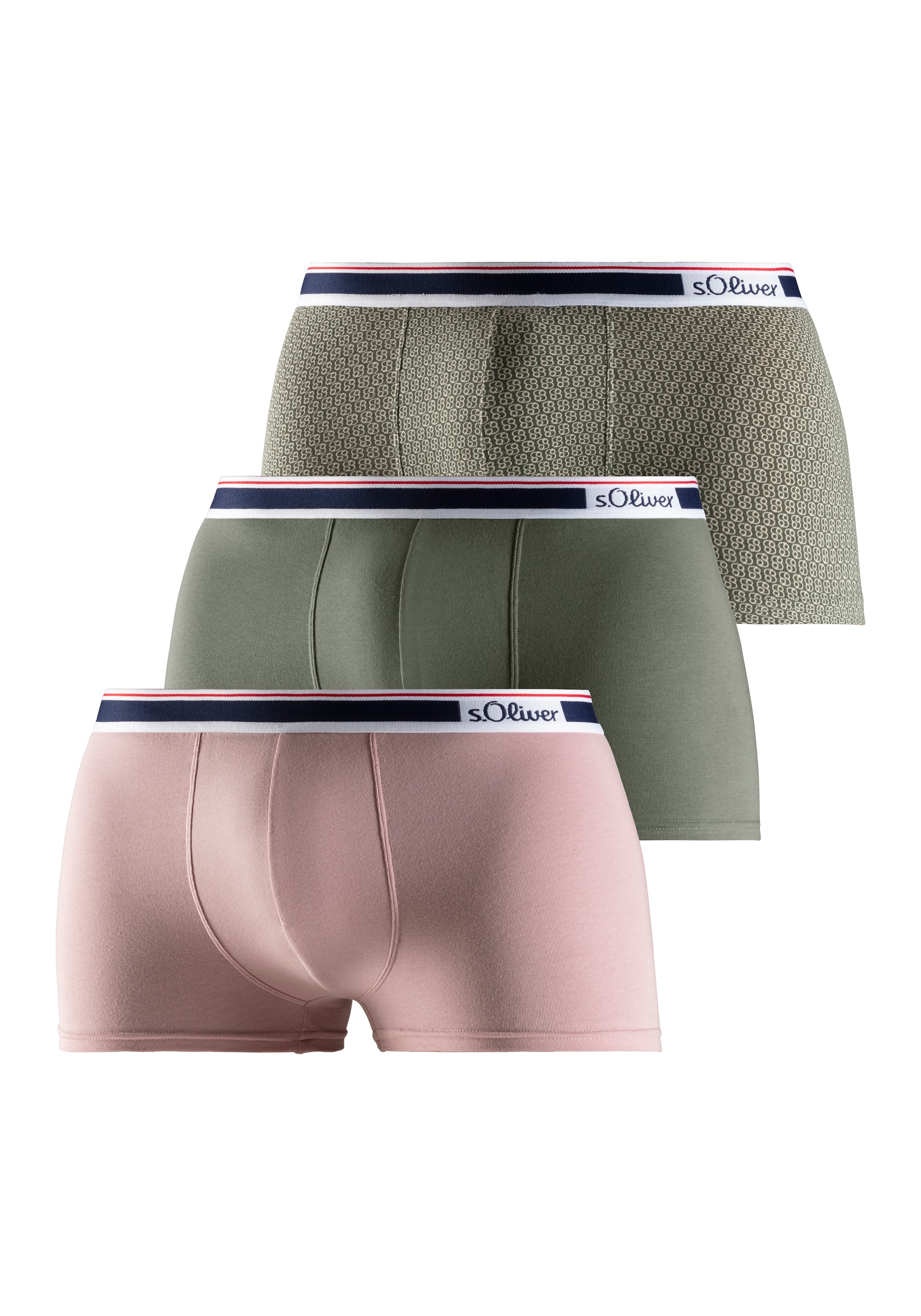 žalia s.Oliver Boxer trumpikės: priekis