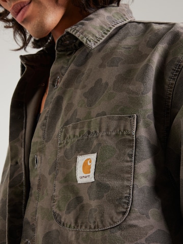 Carhartt WIP Comfort fit Overhemd 'Duck' in Groen