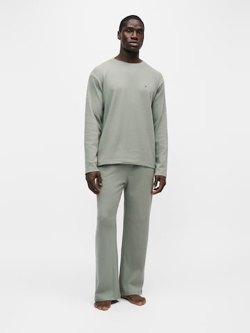 Tommy Hilfiger Underwear - Pijama largo en verde: frente