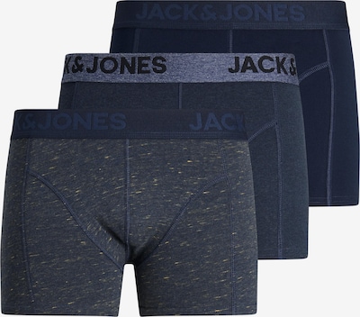 JACK & JONES Boxershorts 'James' in de kleur Marine / Nachtblauw / Blauw gemêleerd / Zwart, Productweergave