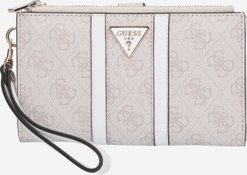 GUESS Wallet 'NOREEN' in White: front