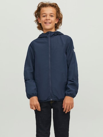 Jack & Jones Junior Přechodná bunda – modrá: přední strana