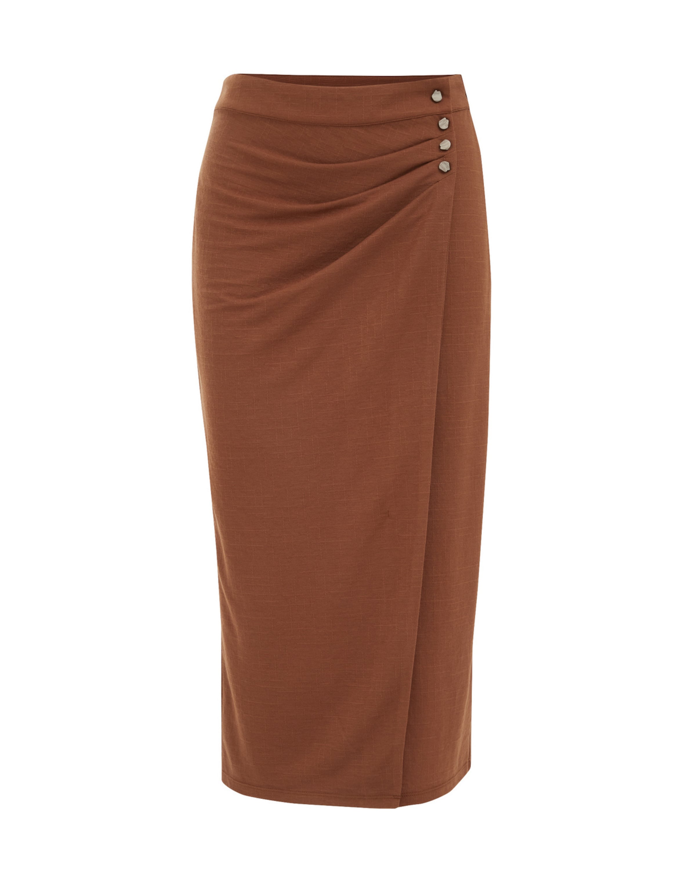 WE Fashion Seelik, värv pruun: eest vaates