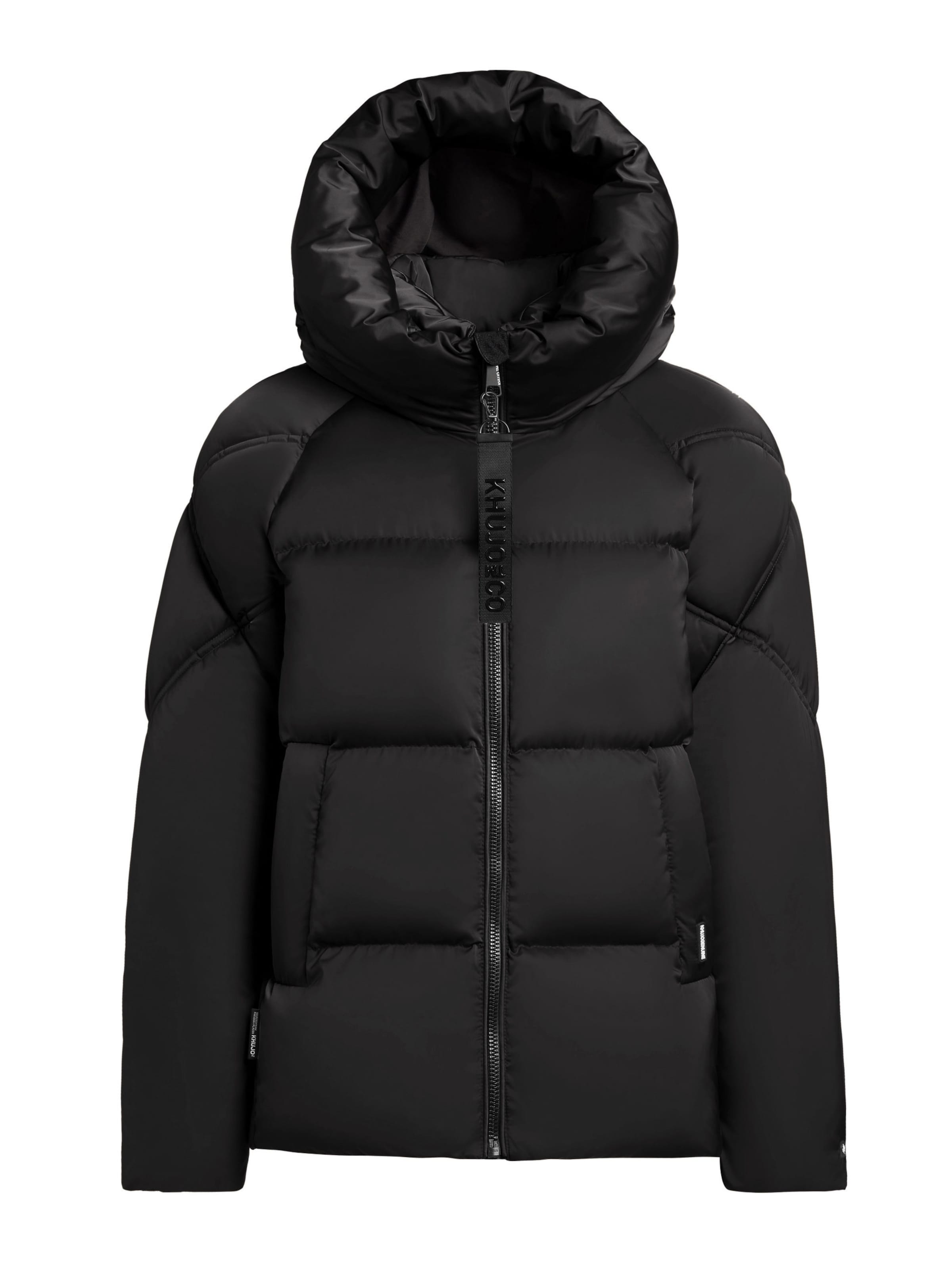 khujo Winter jacket 'Isett2' in Black: front