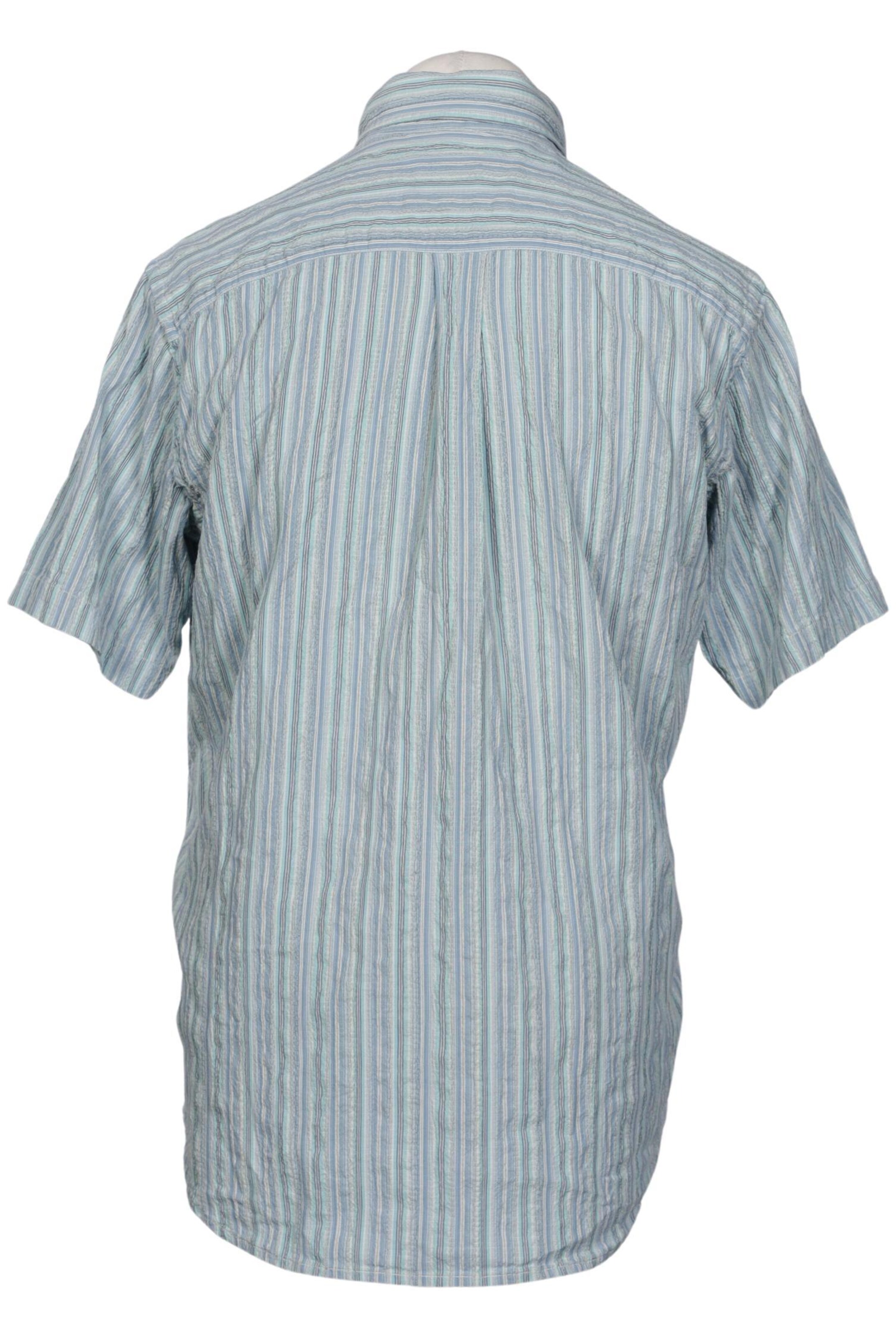 BLAUMAX Button Up Shirt in L in Blue