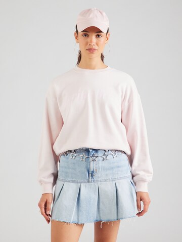 Gina Tricot Sweatshirt in Pink: Vorderseite