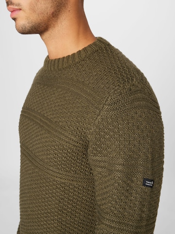 INDICODE JEANS Sweater 'Shores' in Green