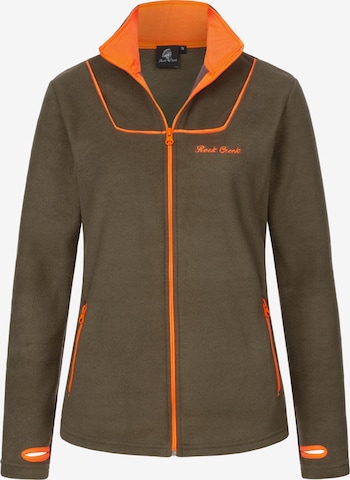 Rock Creek Fleece Jacket in Green: front