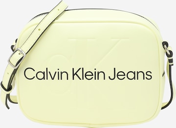 Calvin Klein Jeans Schoudertas in Geel