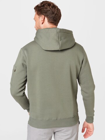 ALPHA INDUSTRIES Sweatshirt in Groen