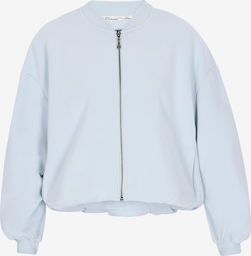 DreiMaster Vintage - Casaco em moletão em azul: frente