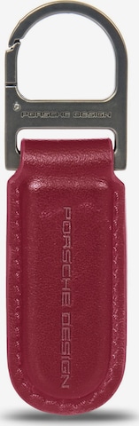 Porsche Design Key Ring in Red: front