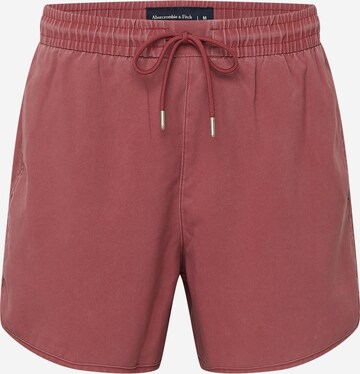 Abercrombie & Fitch Shorts in Rot: predná strana