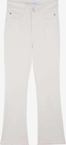 Scalpers Flared Jeans 'Luna' in White: front