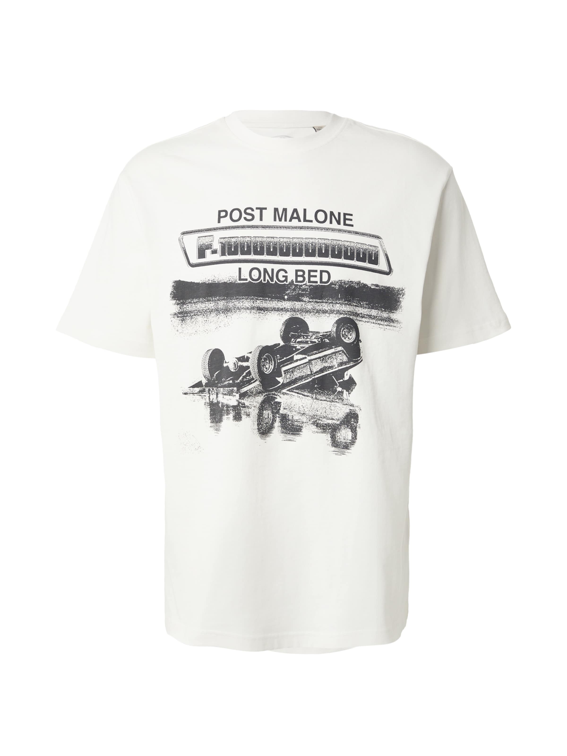 Only & Sons Футболка 'ONSPOST MALONE' в Белый: спереди