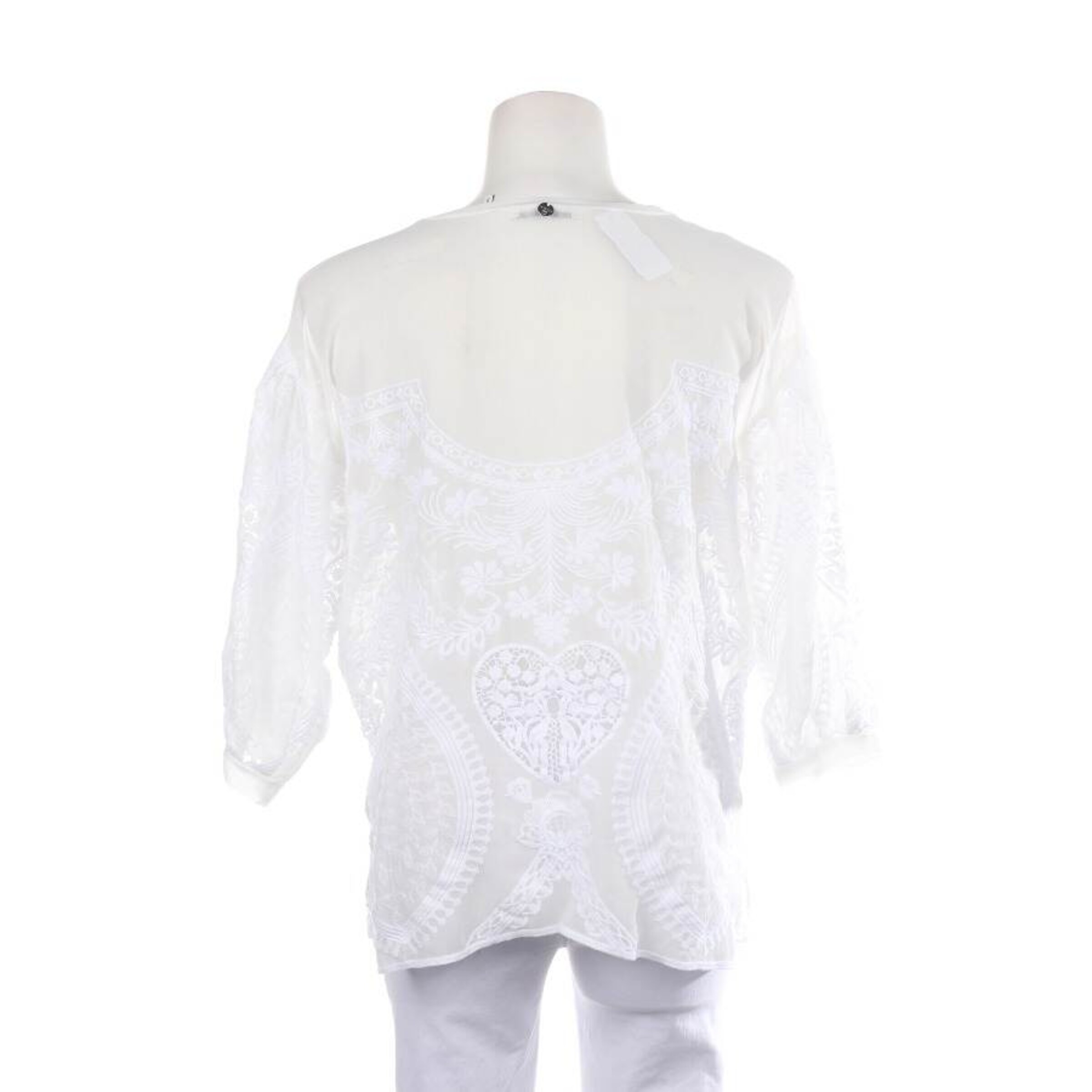 Rich & Royal Blouse & Tunic in S in White