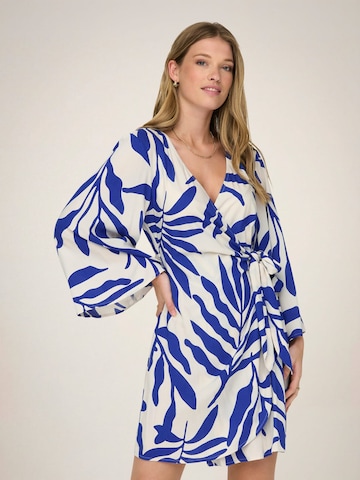 Jaqueline de Yong Jurk 'Sezen' in Blauw: voorkant