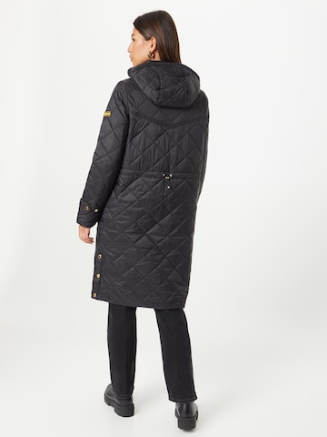 Barbour International Between-Seasons Coat in Black