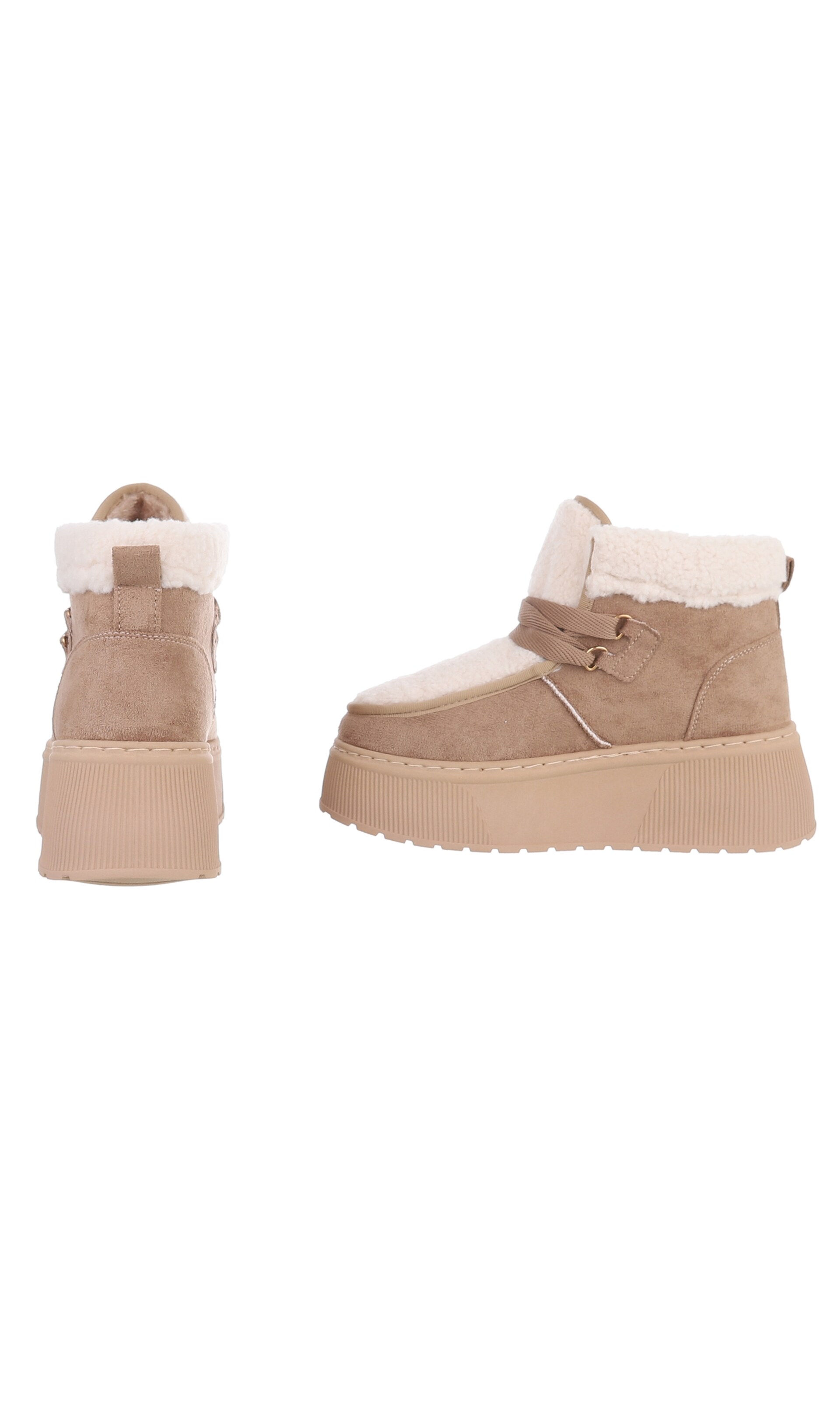 Ital-Design Stiefelette in Braun