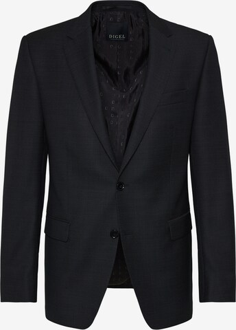 Digel Comfort fit Suit Jacket in Black: front