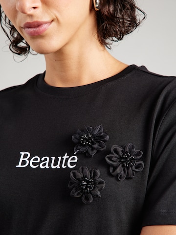 Tricou 'ONLBLOSSOM' de la ONLY pe negru