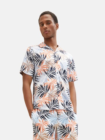 TOM TAILOR Regular Fit Hemd in Orange