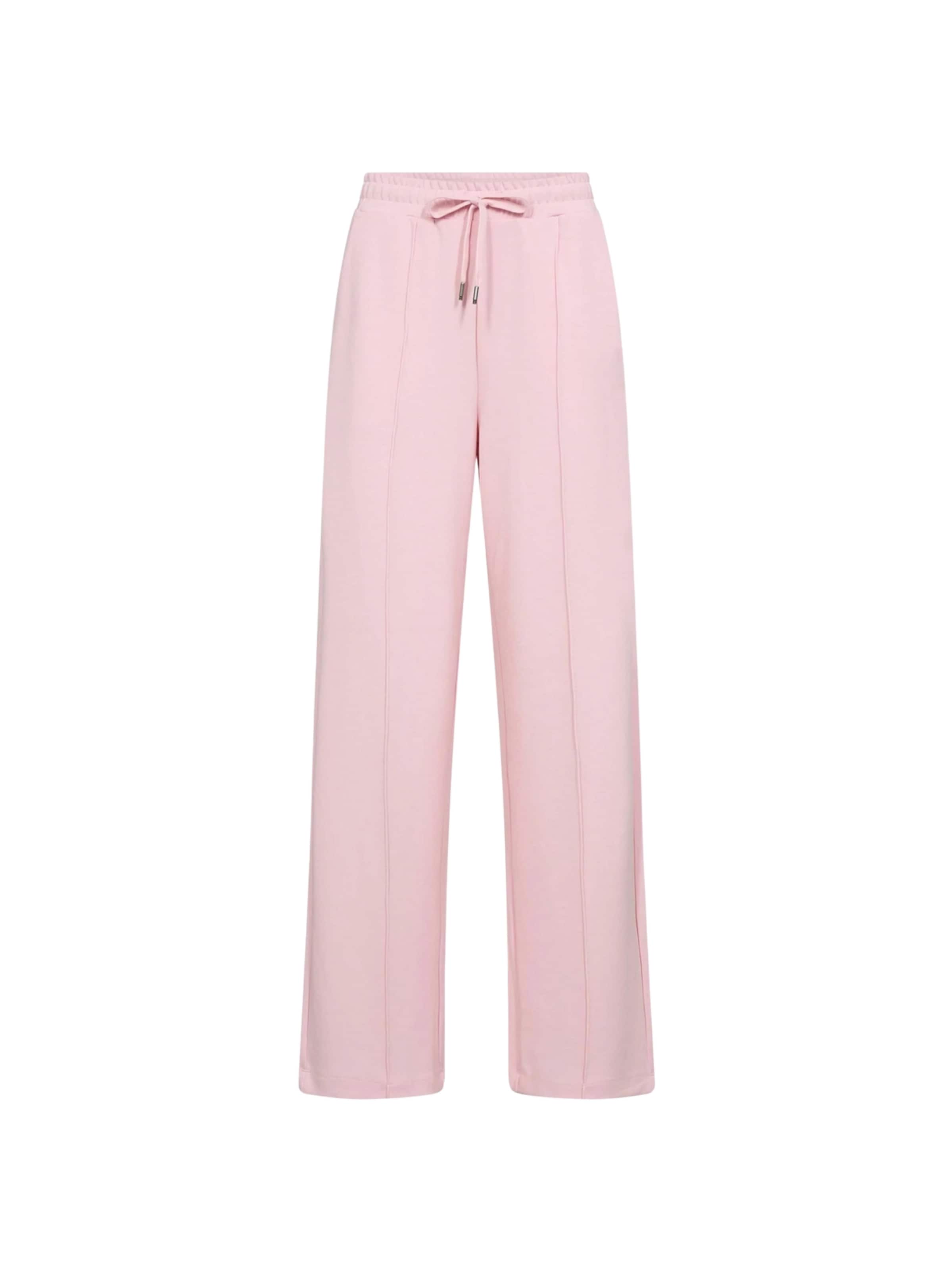 Wide leg Pantaloni 'Banu' di Soyaconcept in rosa: frontale