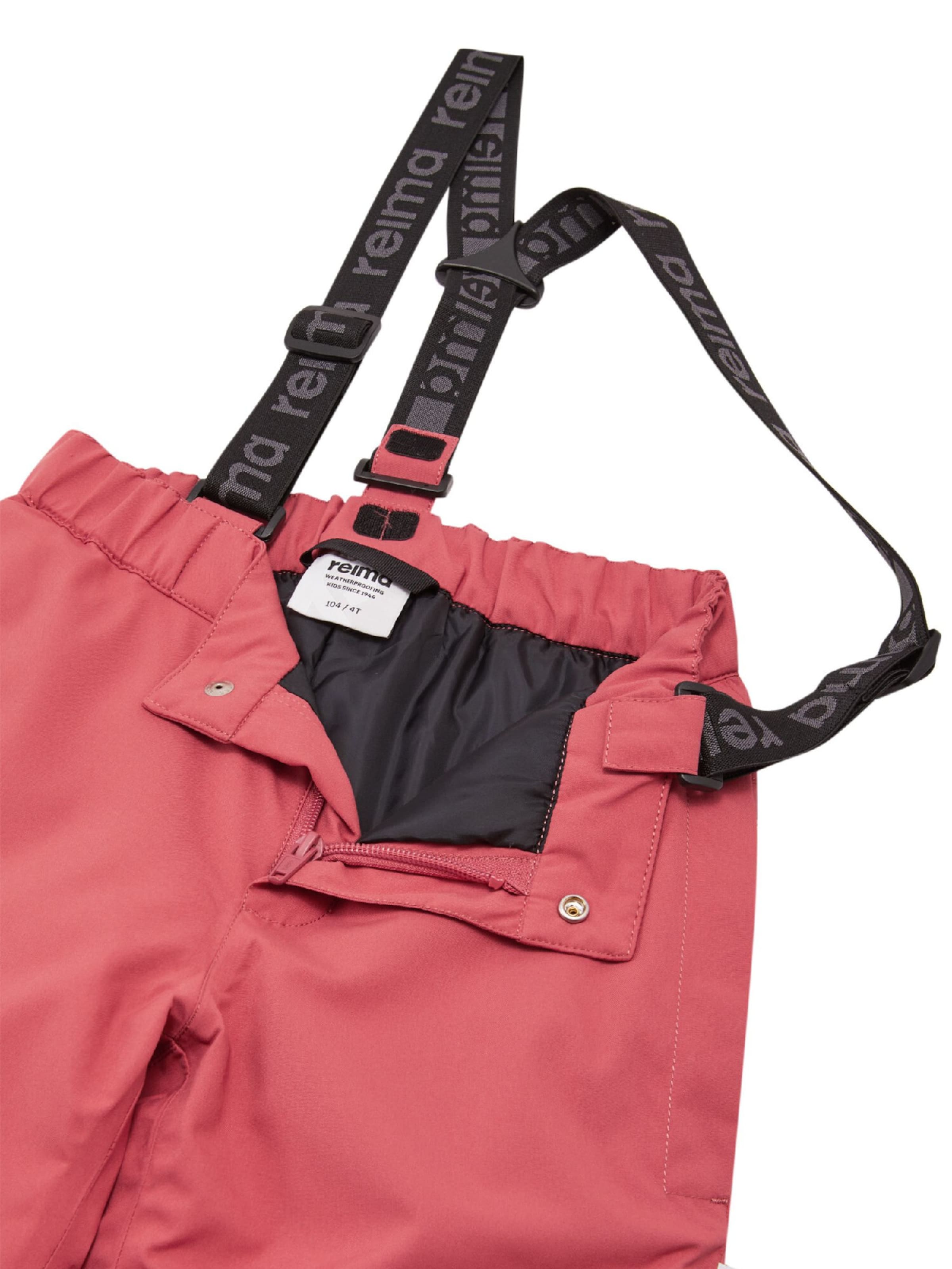 Reima Regular Weatherproof pants 'Proxima' in Red: front