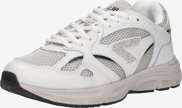 Baskets basses 'Shift' HUB en blanc : devant