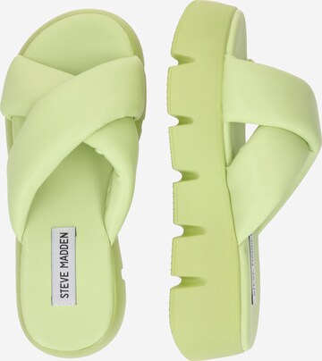 STEVE MADDEN - Sapato aberto 'BROADCAST' em verde