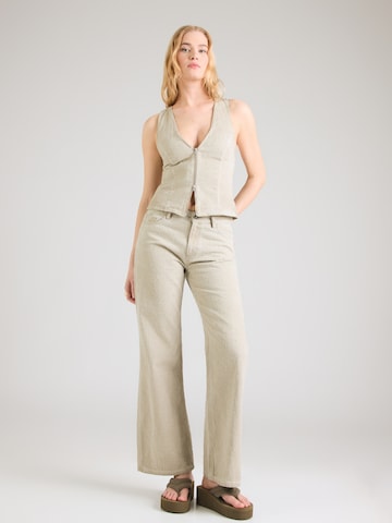 WEEKDAY - Bootcut Pantalón en beige