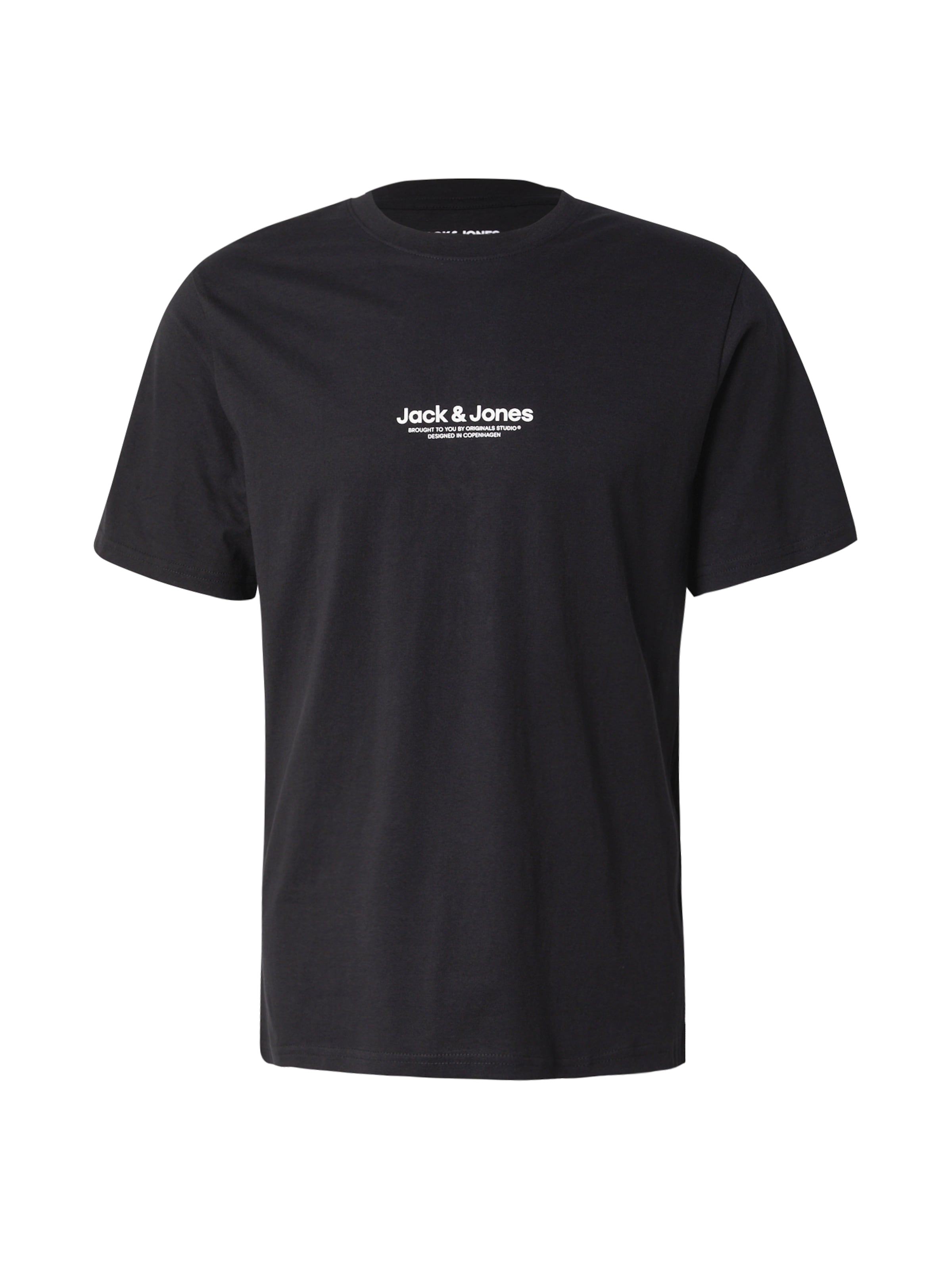 JACK & JONES Bluser & t-shirts 'JWHVESTERBRO' i sort: forside