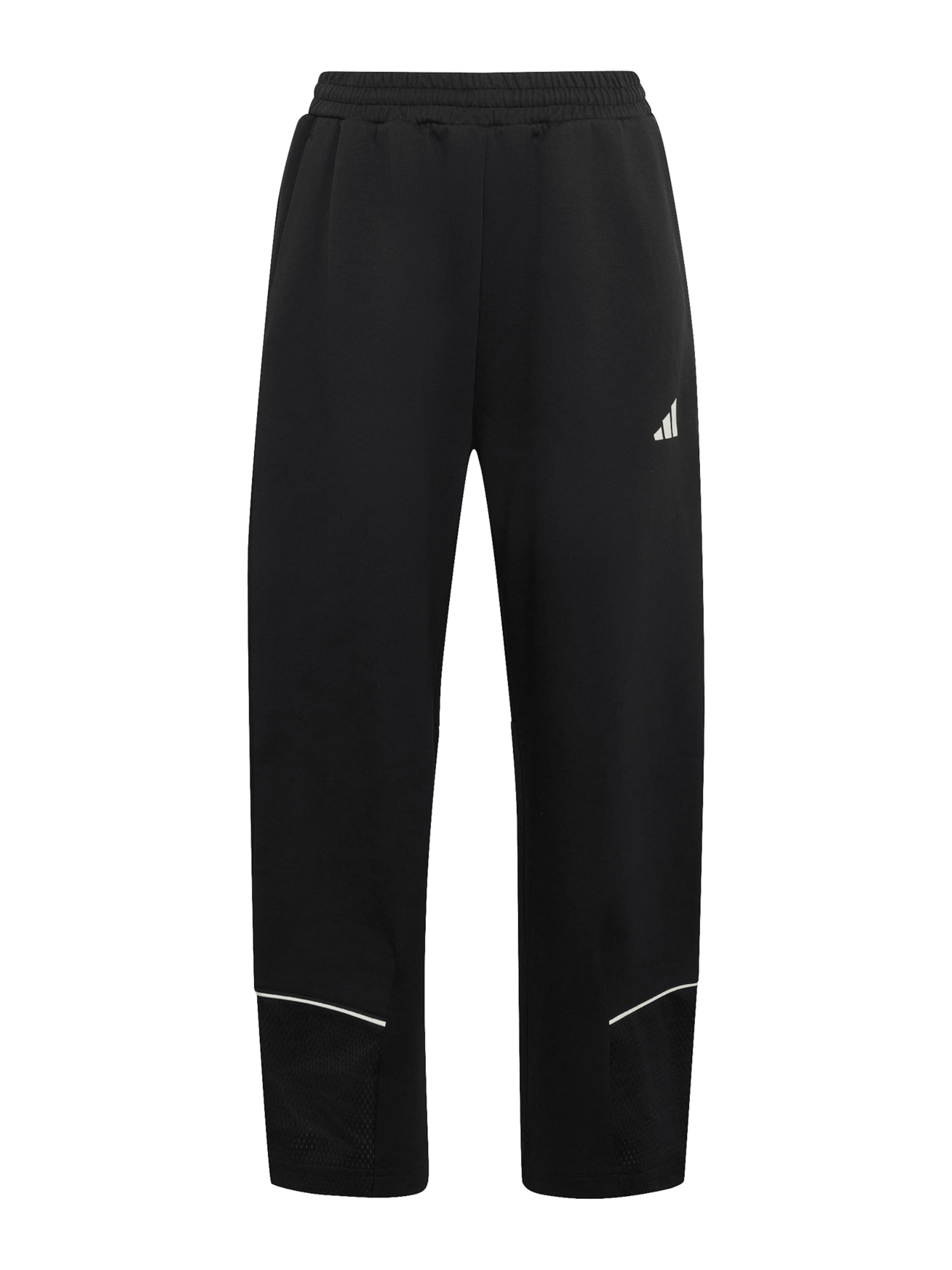 ADIDAS SPORTSWEAR Regular Sportbyxa 'STD SPCR' i svart: framsida