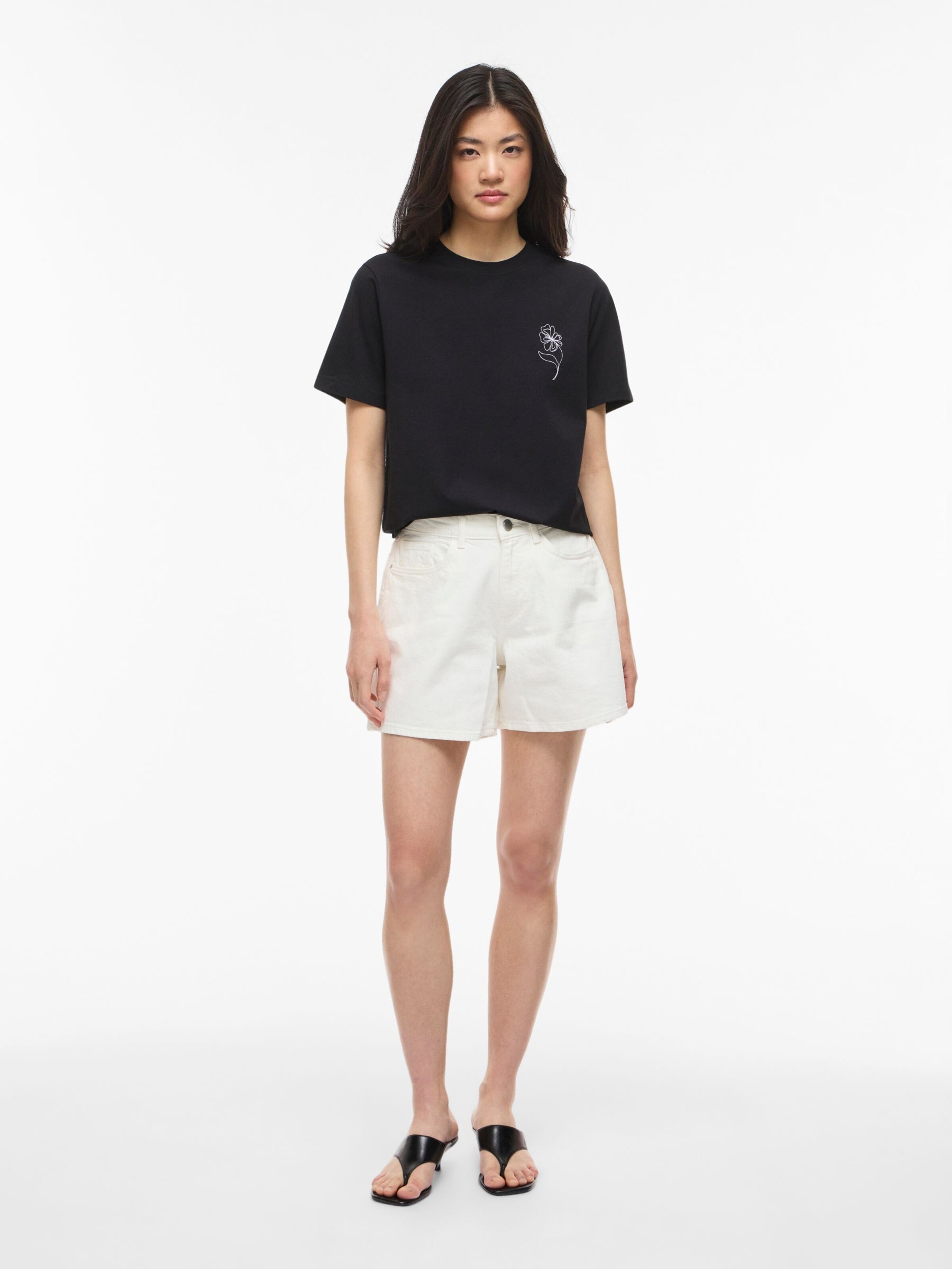 VILA - Camiseta 'VINORA' en negro