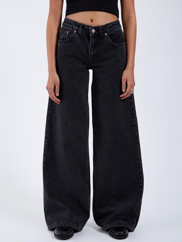 Dr. Denim Regular Jeans 'Rhue Wide' in Black