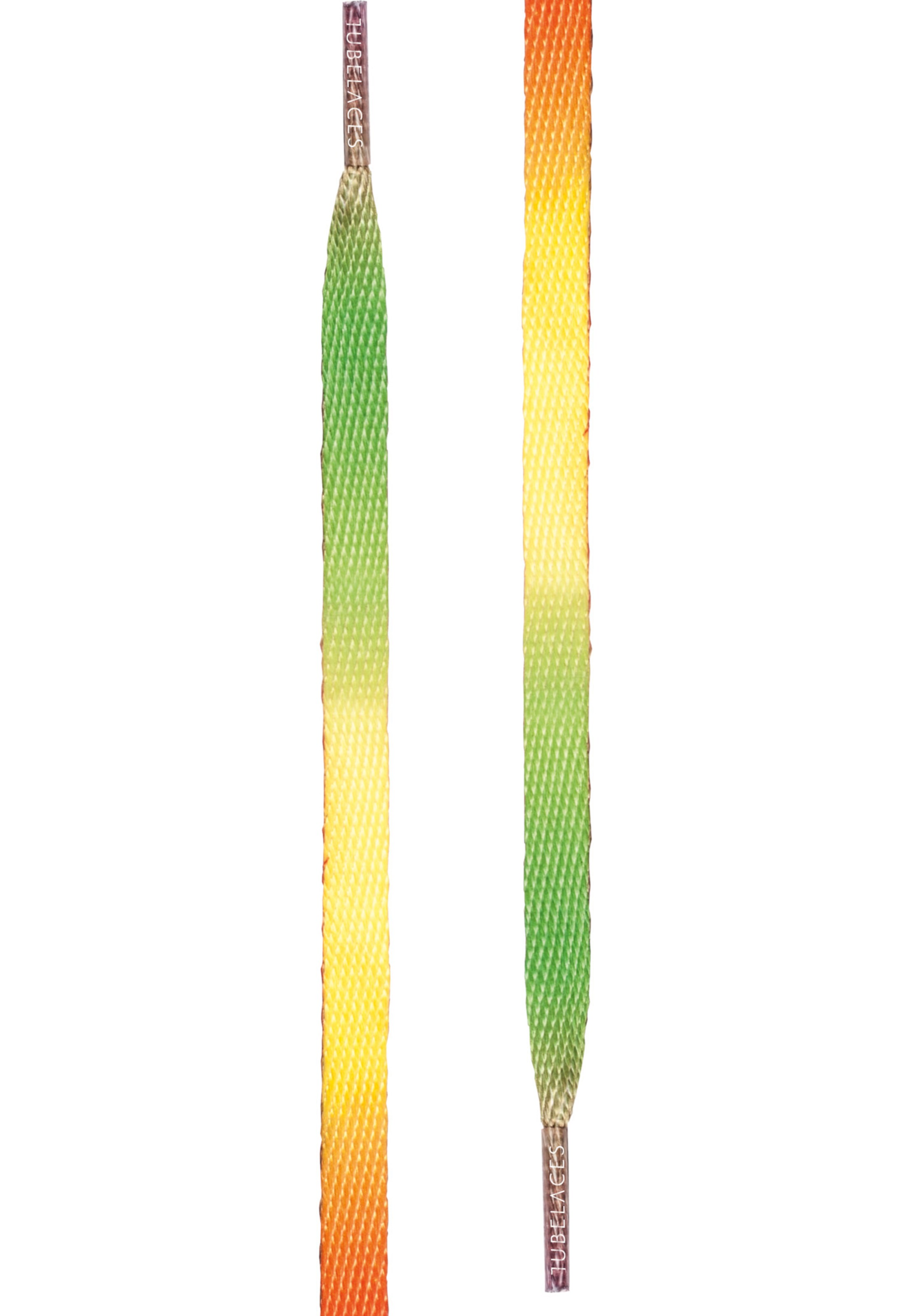 TUBELACES Doplňky k obuvi 'White Flat' – mix barev: přední strana