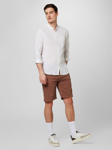 Regular Pantalon chino Casual Friday en marron