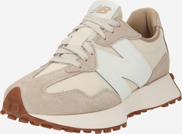 new balance Низкие кроссовки '327' в Бежевый: спереди