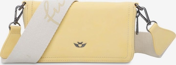 Fritzi aus Preußen Crossbody bag 'Lou' in Yellow: front