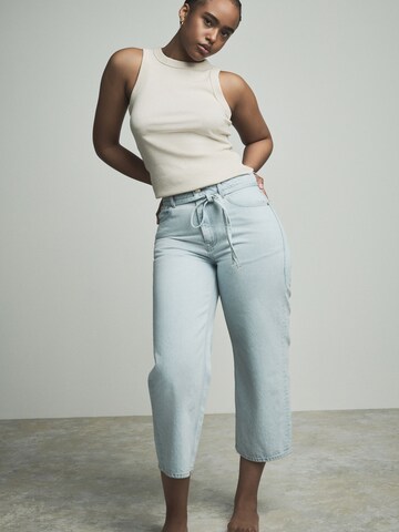 Next Baggy Jeans i blå