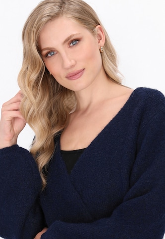 DreiMaster Vintage Knit cardigan in Blue
