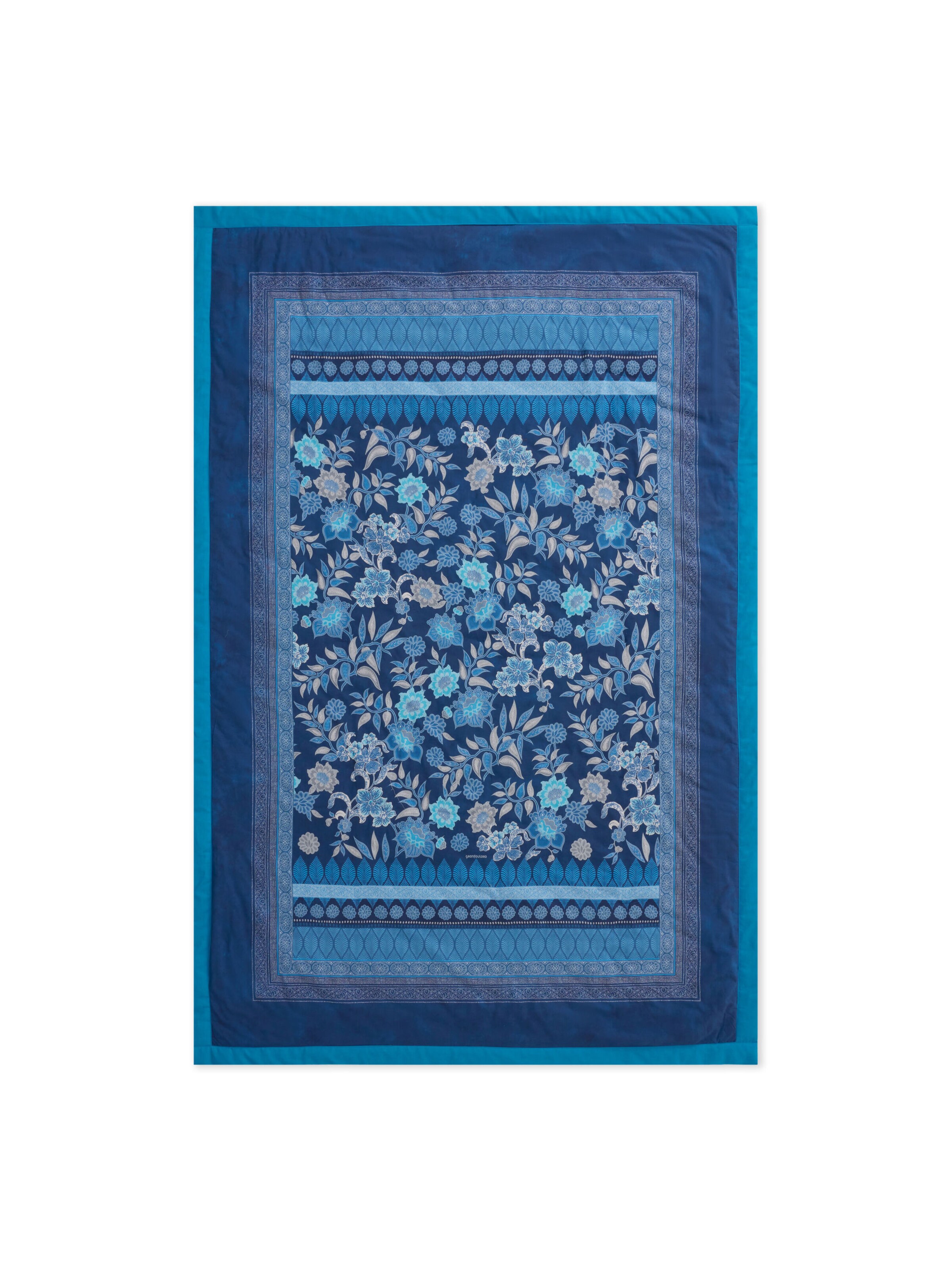 BASSETTI Blankets in Blue: front