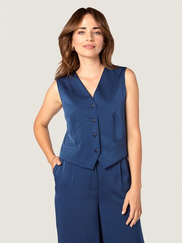 Quiosque - Chaleco para traje '8SF008' en azul: frente