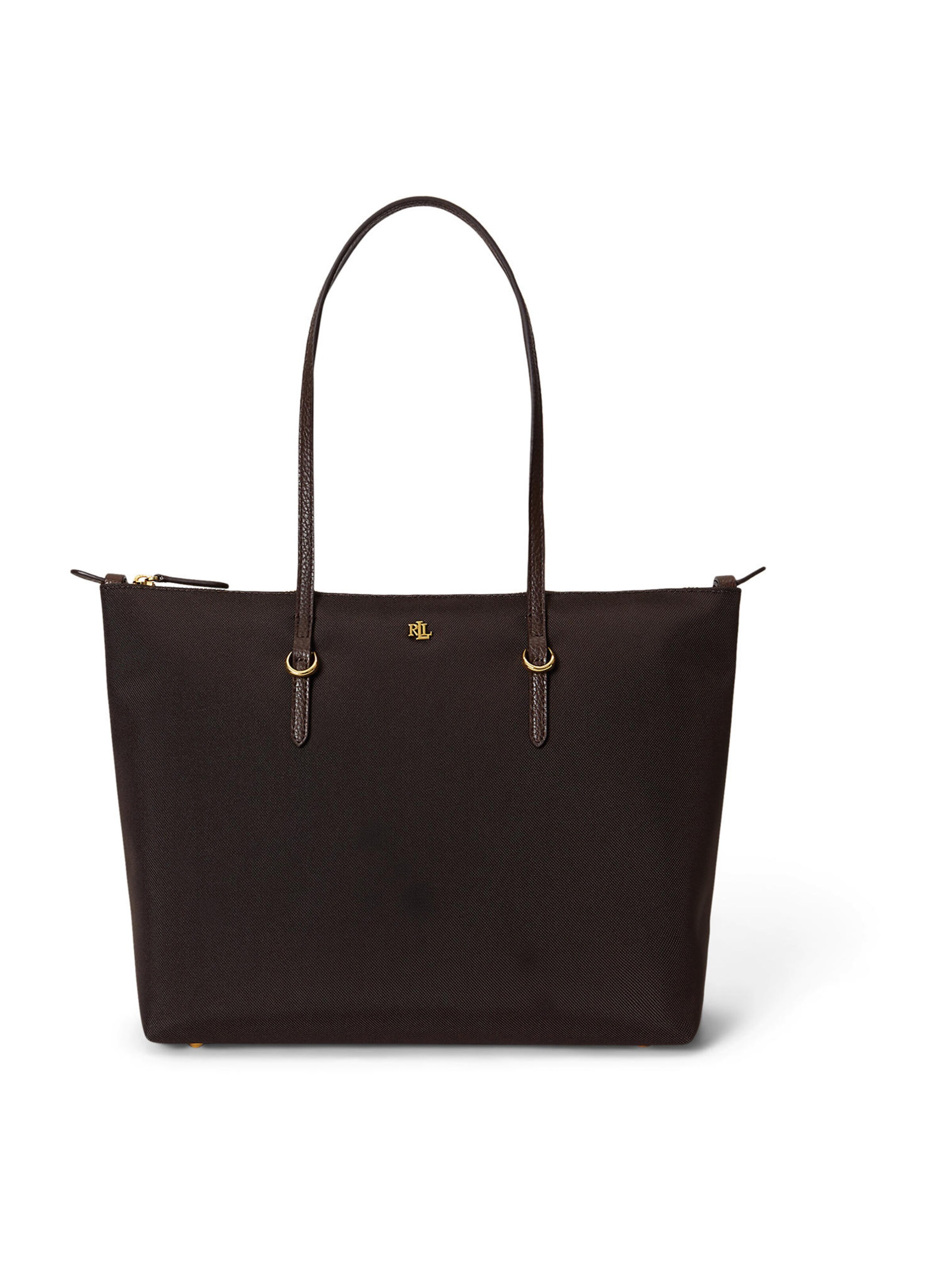 Shopper 'KEATON' di Lauren Ralph Lauren in marrone: frontale