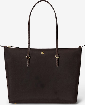 Shopper 'KEATON' di Lauren Ralph Lauren in marrone: frontale