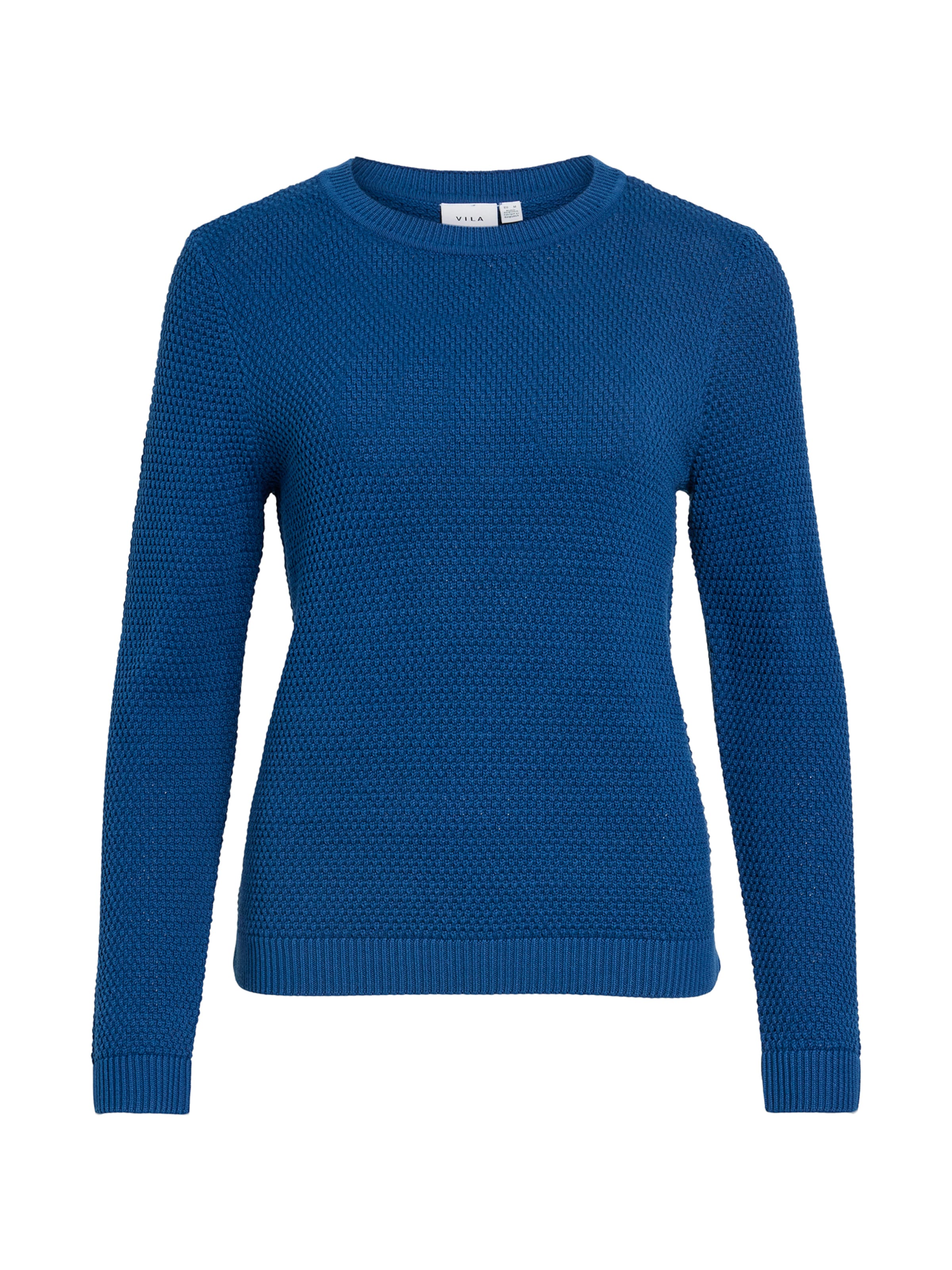 VILA Trui 'VIDALO' in Blauw: voorkant
