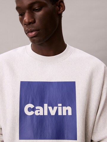 Calvin Klein Jeans Обычный Свитшот в Серый