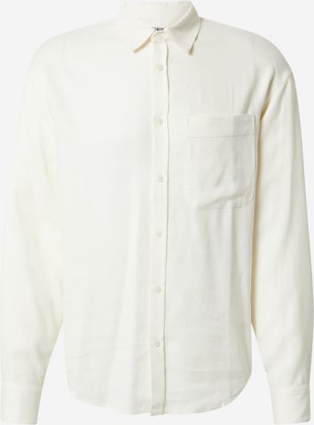 balta ABOUT YOU x Alvaro Soler Standartinis modelis Marškiniai 'Leon': priekis