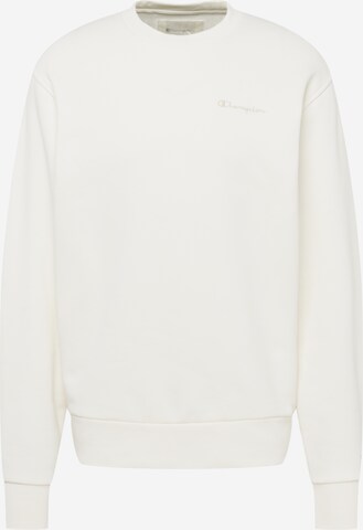 Sweat-shirt Champion Authentic Athletic Apparel en blanc : devant