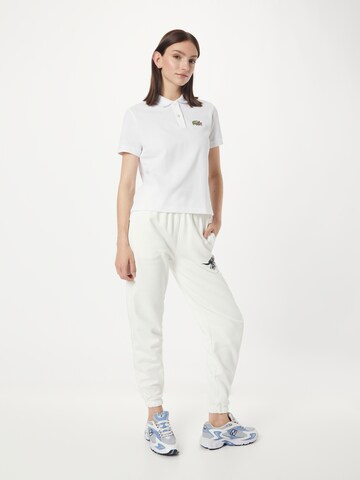 LACOSTE - Camiseta en blanco